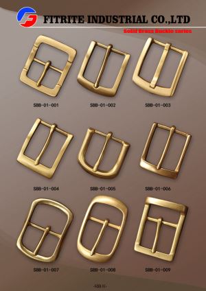 Wholesale High Quality Solid Brass Pin Buckle for Handbag/Pet Supplies/Belt