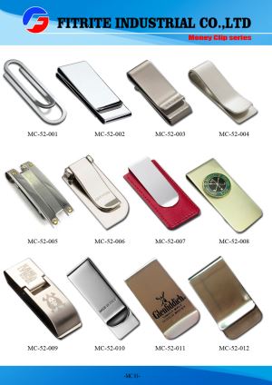 Wholesale Customized Stampinging Clip for Money Clip