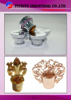 Wholesale Zinc Alloy Die Casting Bottle Cap/Bottle Perfume Cap/Cap for Perfume Bottle