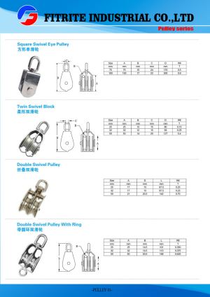 Wholesale High Quality Steel Pivot,Zinc Plating or Stainess Steel for Rigging